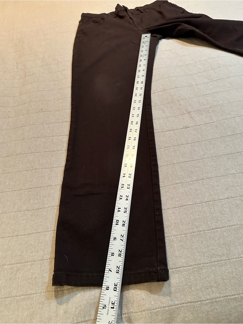Gloria Vanderbilt Brown 'Amanda' Straight-Leg Pants - Picture 5 of 7